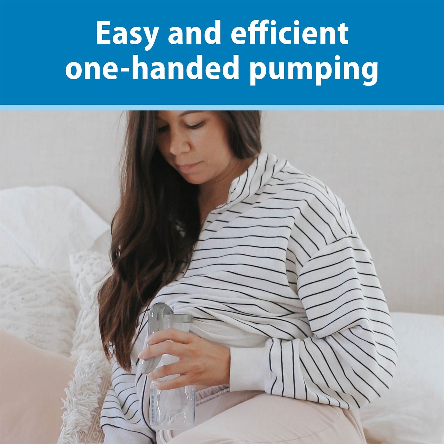 Dr. Brown's™ Manual Breast Pump with SoftShape™ Silicone Shield